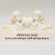 Cherubs Nan Plaque