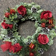 Succulent Christmas ring
