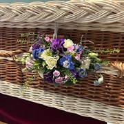Casket handle corsages x4 